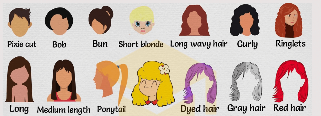 examples of Popular Hair Cutting Styles for Women